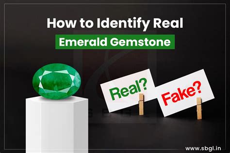 how to tell real emeralds